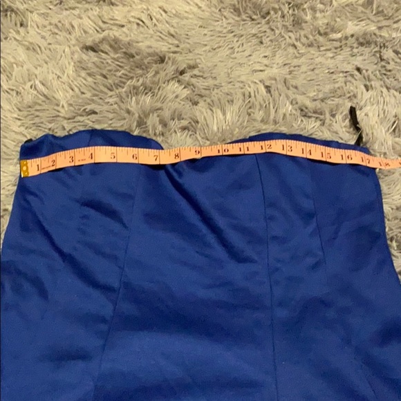 5/$20 Plus size strapless peplum top - Picture 4 of 4